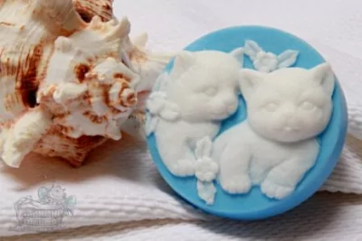 Mýdlo s motivem zvířátka - Kočičky