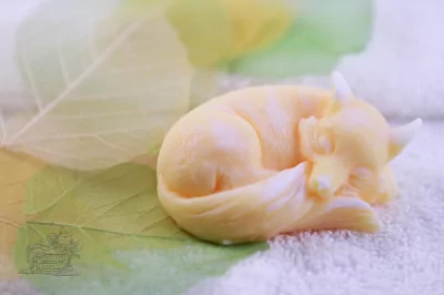 Mýdlo ve tvaru zvířátka - Liška 3D