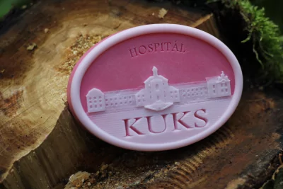 Reklamní, zakázkové mýdlo - Hospitál KUKS