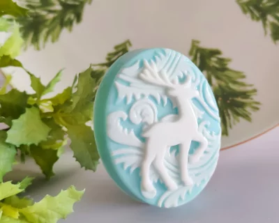 Mýdlo s vánočním motivem - Sob