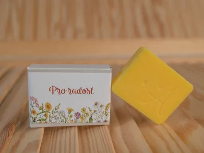 Mýdlo dárkové - PRO RADOST motiv Podběl