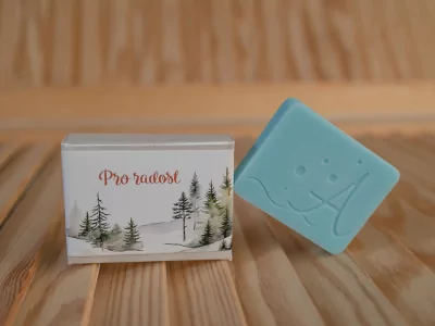 Mýdlo dárkové - PRO RADOST motiv Wood