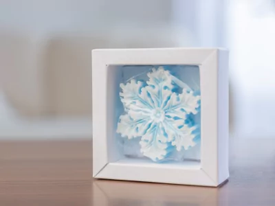 Mýdlo vločka - dárková krabička