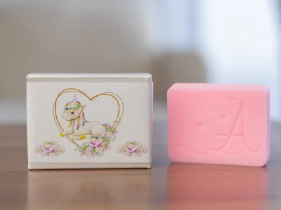 Mýdlo dárkové - Pro děti - motiv Jednorožec - B2B