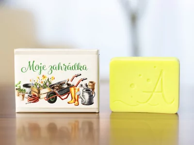 Mýdlo dárkové - PRO RADOST motiv Zahrádka - B2B