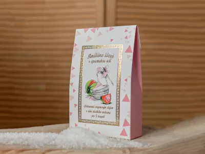 Koupelová lázeň 250g s arganovým olejem - vůně Sladký meloun