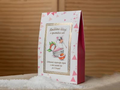 Koupelová lázeň 250g s arganovým olejem - vůně Exotické liči