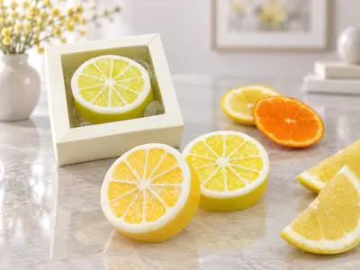 Mýdlo Citrusy - dárková KRABIČKA