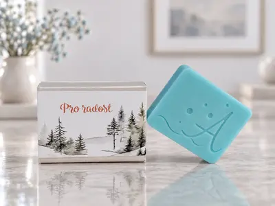 Mýdlo dárkové - PRO RADOST motiv Wood